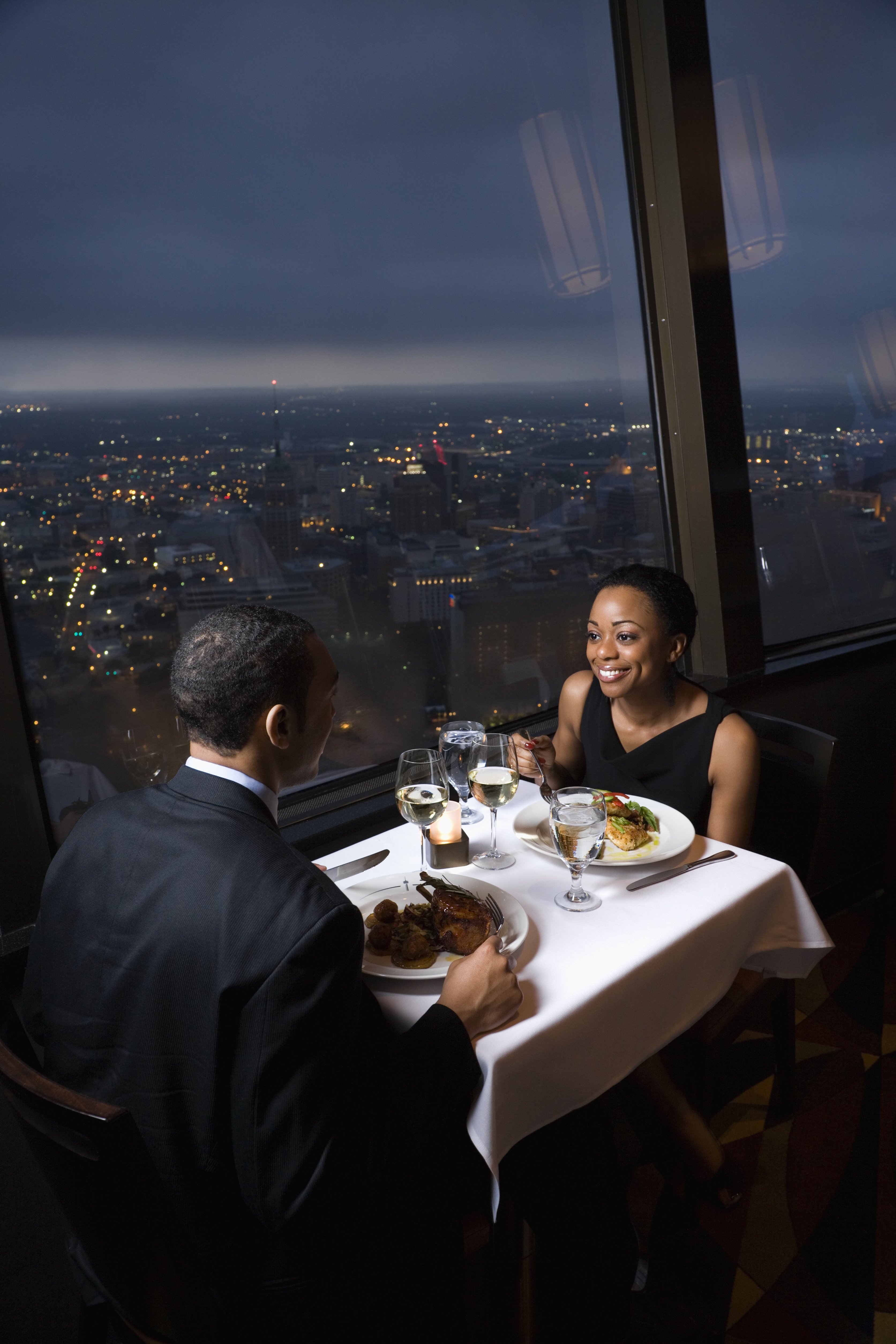 Couple Having Dinner